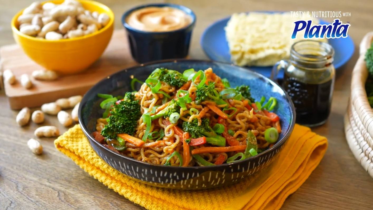 recipe image Peanut Butter Noodles Stir Fry