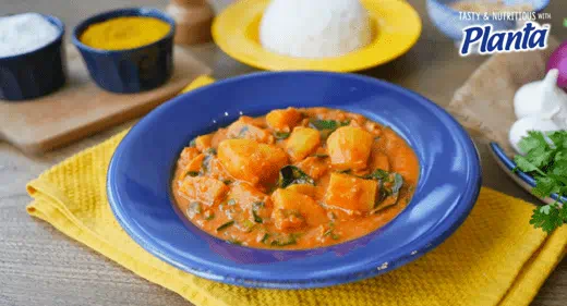 recipe image Sweet Potato Kale & Peanut Stew